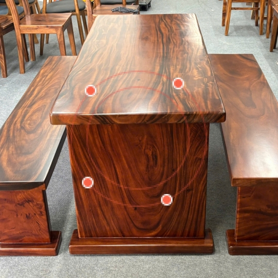 BỘ K3 GỖ ME TÂY NGUYÊN TẤM