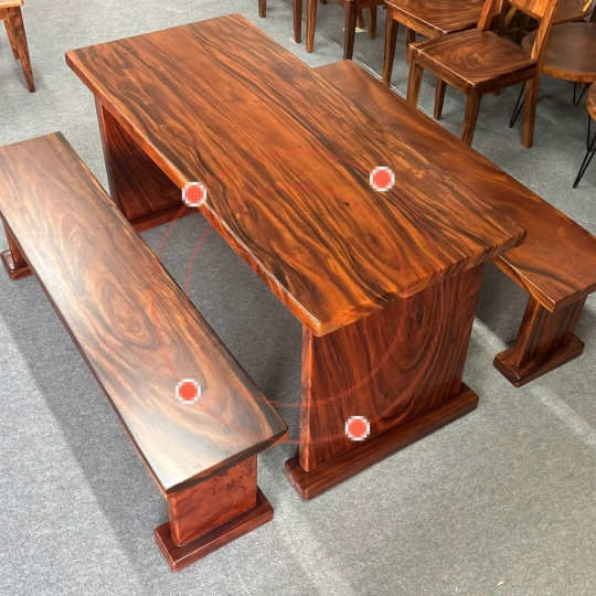 BỘ K3 GỖ ME TÂY NGUYÊN TẤM